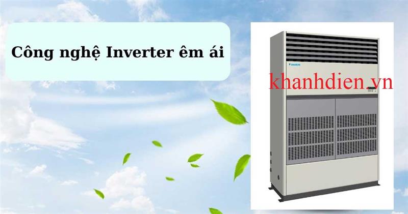 Điều hòa tủ đứng thổi trực tiếp Daikin Packaged Inverter 99.000BTU FVGR250QV1/RZUR250QY1  (3 pha) 