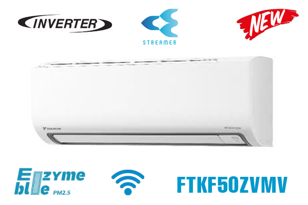 Điều hòa Daikin 1 chiều 18000 BTU inverter FTKF50ZVMV