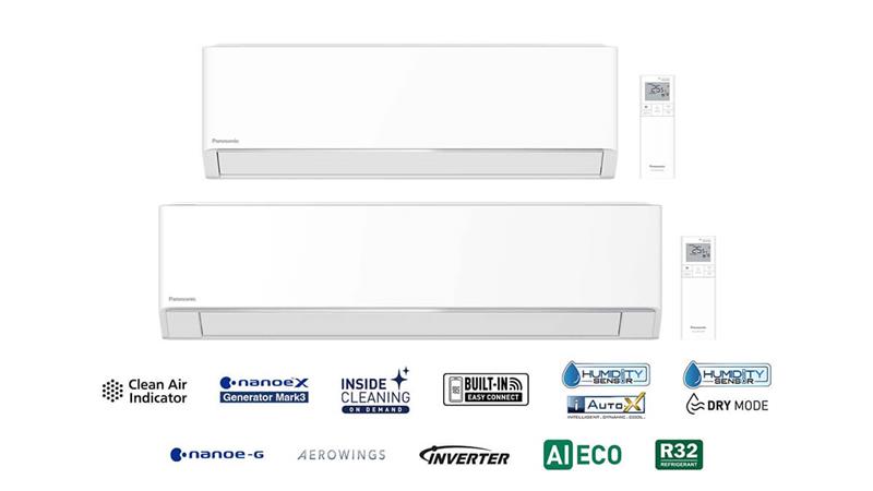 Điều hòa Panasonic 18000 BTU 1 chiều inverter cao cấp XU18BKH-8