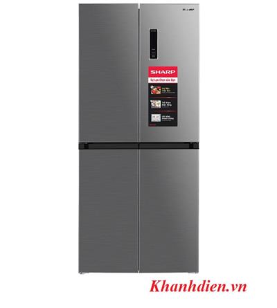 Tủ lạnh Sharp Inverter 362 Lít SJ-FX420V-SL