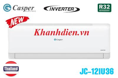 Điều hòa Casper 1 chiều 12000 BTU inverter JC-12IU36