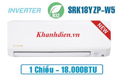 Điều hòa Mitsubishi Heavy inverter 1 chiều 18000 BTU SRK18YZP-W5