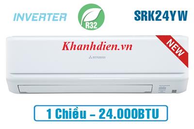 Điều hòa Mitsubishi Heavy 1 chiều 24000 BTU Inverter SRK/SRC24YW-W5