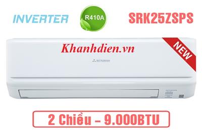 Điều hòa Mitsubishi Heavy 2 chiều 9000 BTU Inverter SRK/SRC25ZSPS-W5