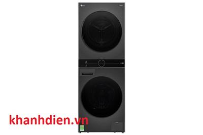 Tháp máy giặt cao cấp LG Inverter WashTower 14 Kg + sấy 10 Kg WT1410NHB