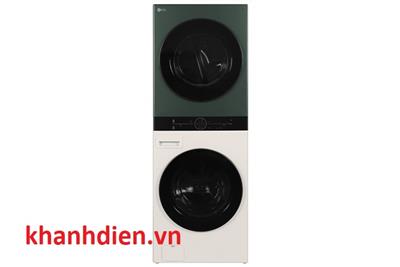 Tháp máy giặt cao cấp LG Inverter WashTower 25 Kg + sấy 17 Kg WT2517NHEG